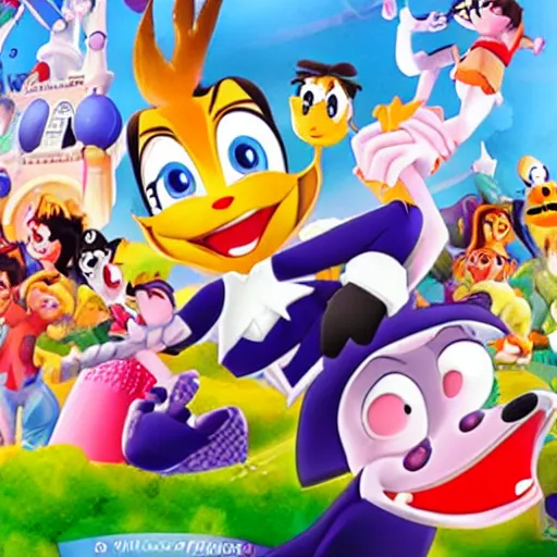 Prompt: yakko world