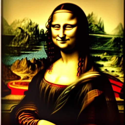 Image similar to 8k photo of the mona lisa