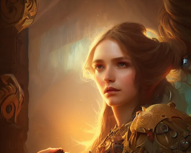 Image similar to photography of daniel lieske, deep focus, d & d, fantasy, intricate, elegant, highly detailed, digital painting, artstation, concept art, matte, sharp focus, illustration, hearthstone, art by artgerm and greg rutkowski and alphonse mucha