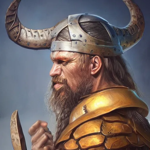 Prompt: viking, ultradetailed, digital art, irina french, heraldo ortega, mandy jurgens, golden ratio, art canvas, award winning, masterpiece trending on artstation 8 k 1 5 0 mpx