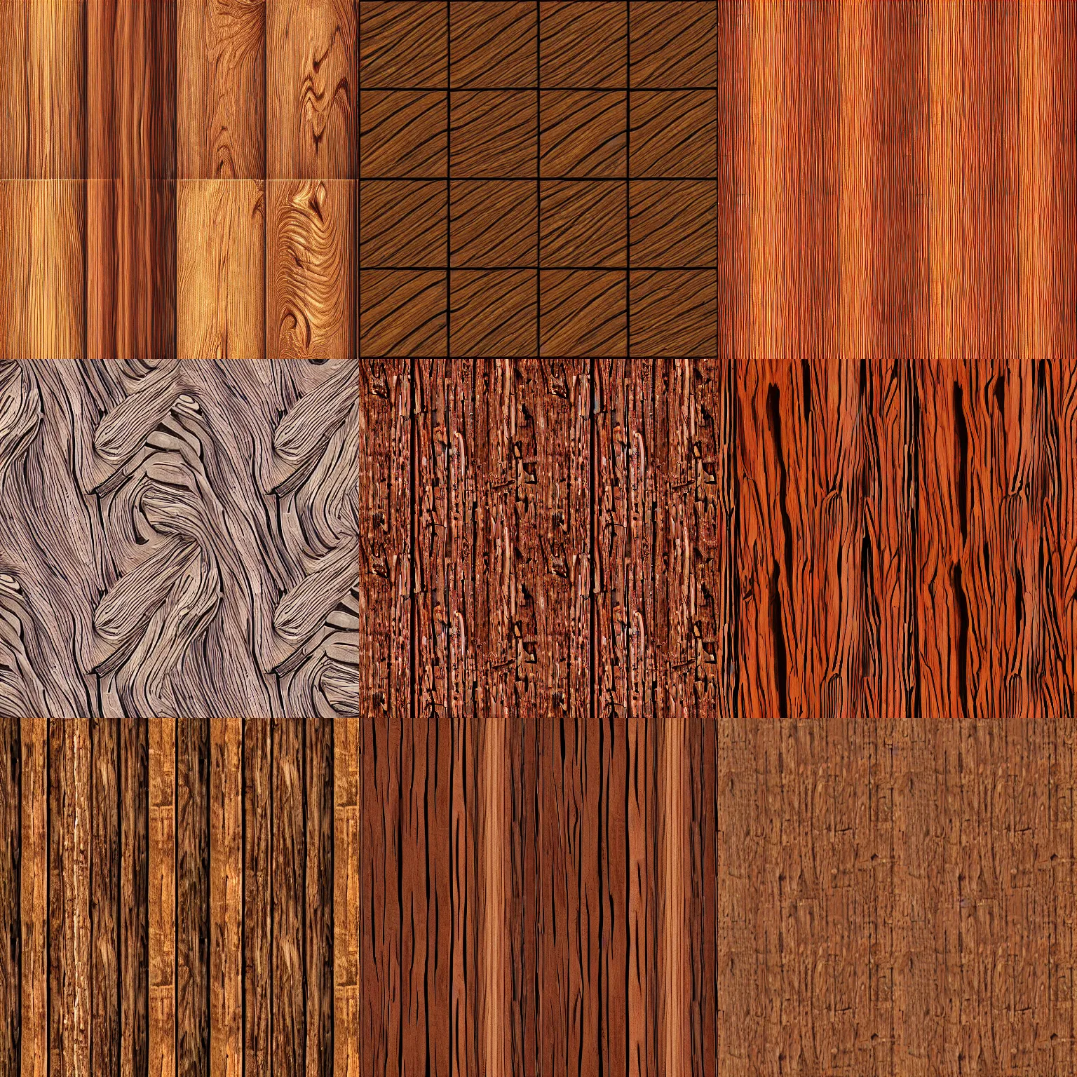 Prompt: seamless wood texture, 4k