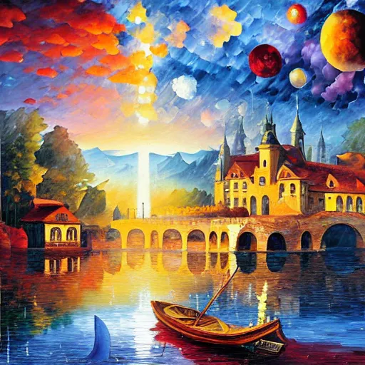 Image similar to art by james christensen, rob gonsalves, leonid afremov and tim white