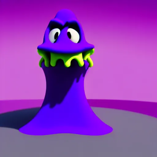 Prompt: day of the tentacle characters purple tentacle. super realistic 8 k render of a dark hooded powerful elegant, cinematic composition