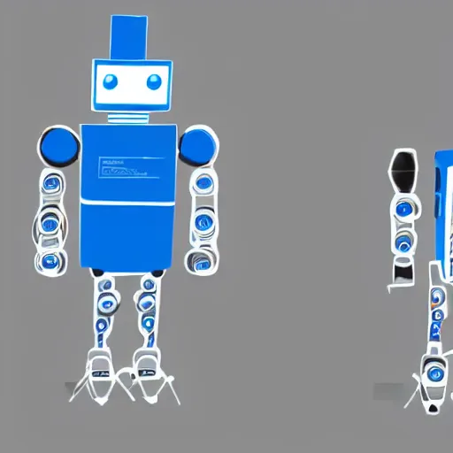 Prompt: blueprint for a self replicating robot