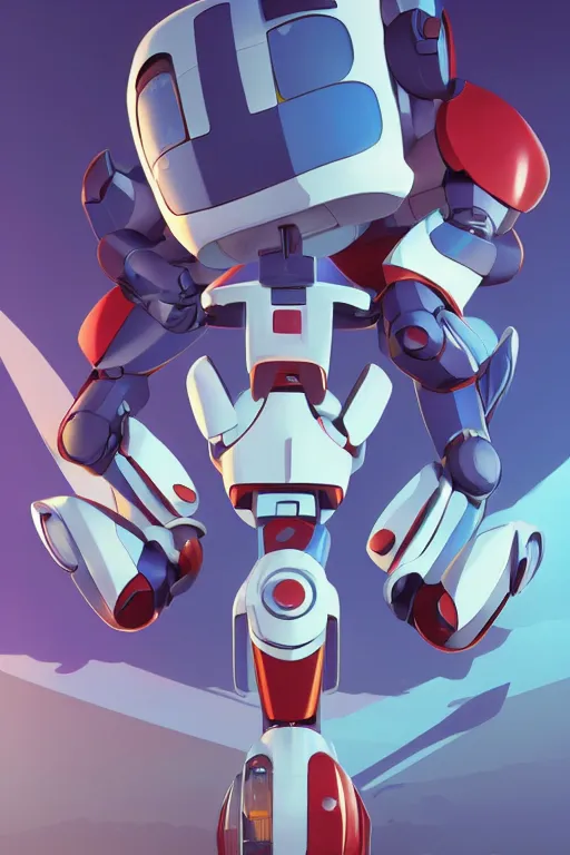 Image similar to metabots medabots medarotto medarot robot minimalist comics, behance hd by jesper ejsing, by rhads, makoto shinkai and lois van baarle, ilya kuvshinov, rossdraws global illumination ray tracing hdr radiating a glowing aura