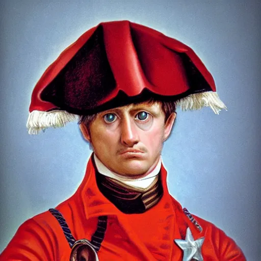 Image similar to hyper realistic photo of napoleon