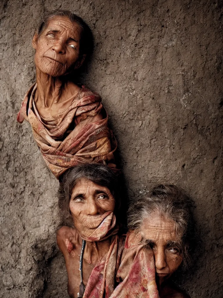 Image similar to a beautyful woman , photographed by Steve McCurry.