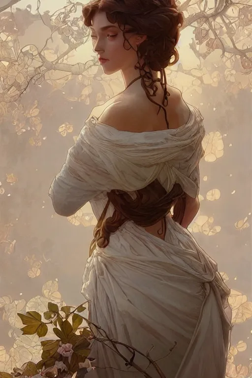 Prompt: beautiful cottagecore lizzo, intricate, elegant, highly detailed, digital painting, artstation, concept art, smooth, sharp, focus, illustration, art by artgerm and greg rutkowski and alphonse mucha