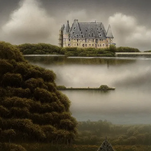 Image similar to castle in clouds by lee madgwick