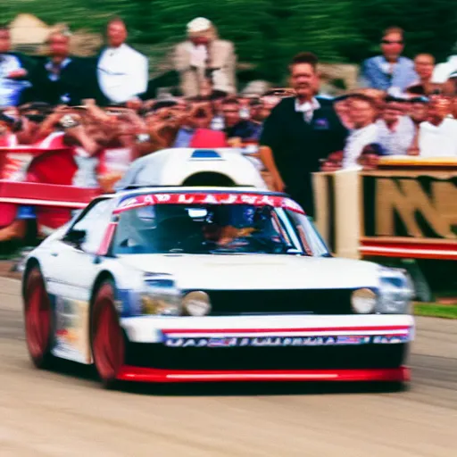 Image similar to Tupac the rapper wins Goodwood festival of speed, picture, magazine, 90s, motion blur