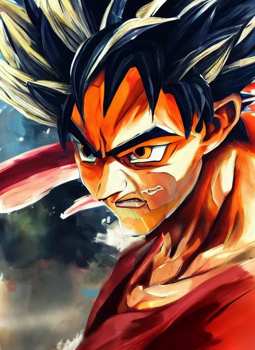 ArtStation - Wallpaper Theme #1: Anime - Son Goku