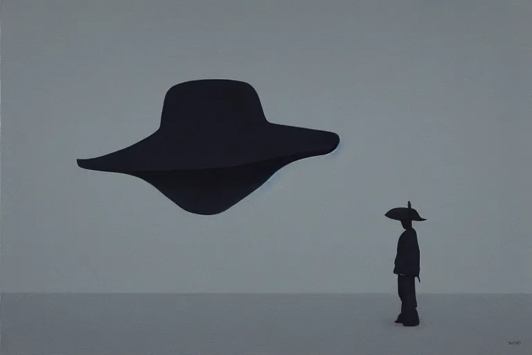 Image similar to samurai in raven - shaped hat artwork by tim eitel