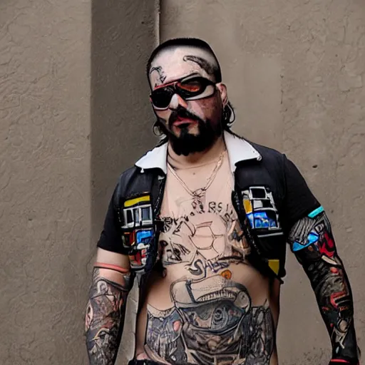 Prompt: cholo cyberpunk