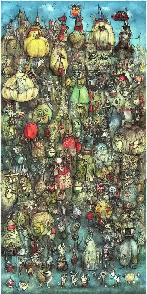 Image similar to a thanksgiving parade by alexander jansson