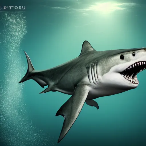 Prompt: prehistoric shark, 8 k, sharp focus, high details, underwater, dark, scary, thalassophobia, realistic