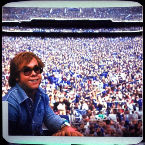 Elton John's epic 1975 concert at the Dodger Stadium