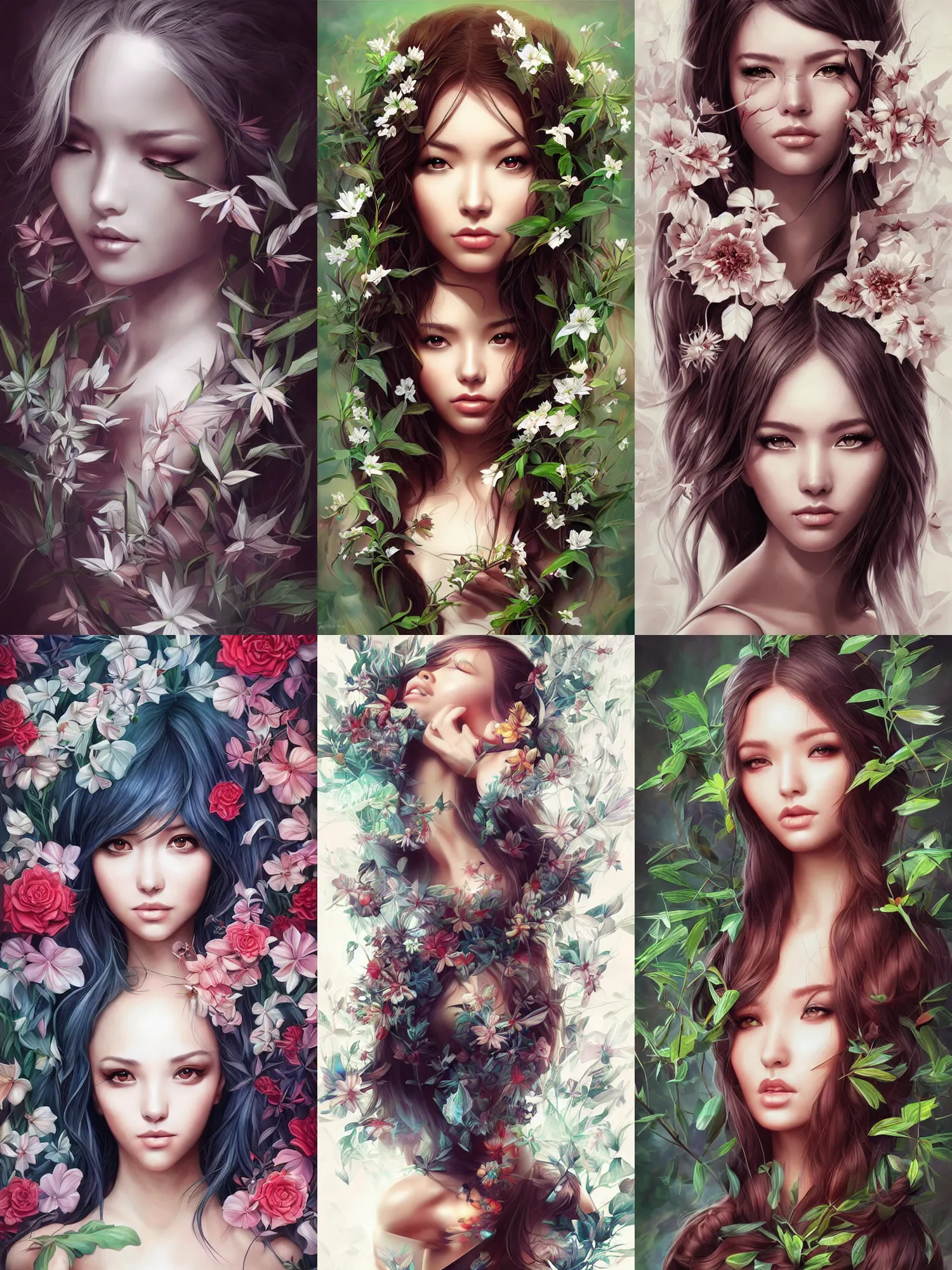 Image similar to Eclectic Nature, artwork by artgerm