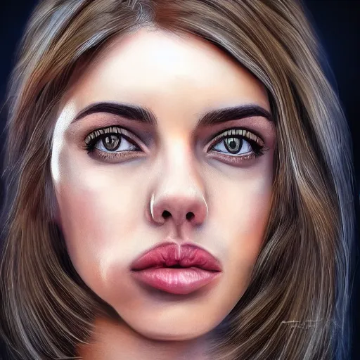 Prompt: Ultrarealistic portrait of Samantha Sam Manson, hyperdetalied, high quality, high rendering, 8k, digital art,