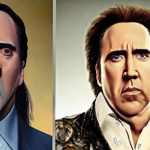 Image similar to nicholas cage as madea