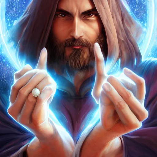 Image similar to Sonic Jesus christ holding the shiny Sacred Ring, by Stanley Artgerm Lau, WLOP, Rossdraws, James Jean, Andrei Riabovitchev, Marc Simonetti, Yoshitaka Amano, ArtStation, CGSociety,