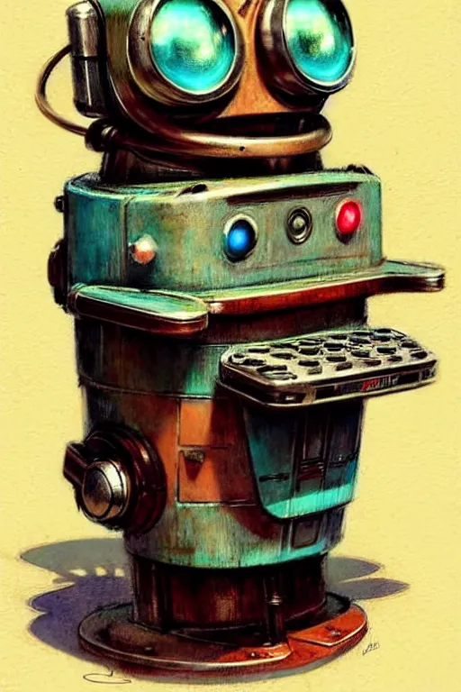 Prompt: ( ( ( ( ( 1 9 5 0 s retro future robot android tiki bar. muted colors. ) ) ) ) ) by jean - baptiste monge!!!!!!!!!!!!!!!!!!!!!!!!!!!!!!