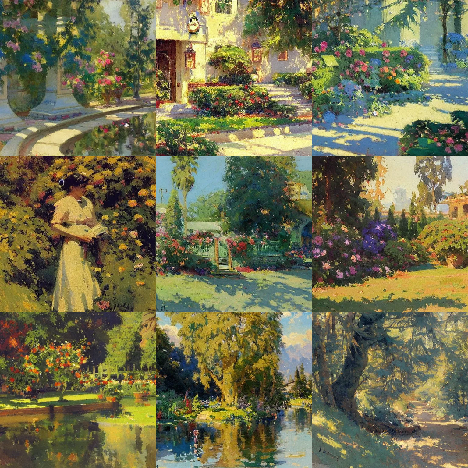 Prompt: an artwork by colin campbell cooper