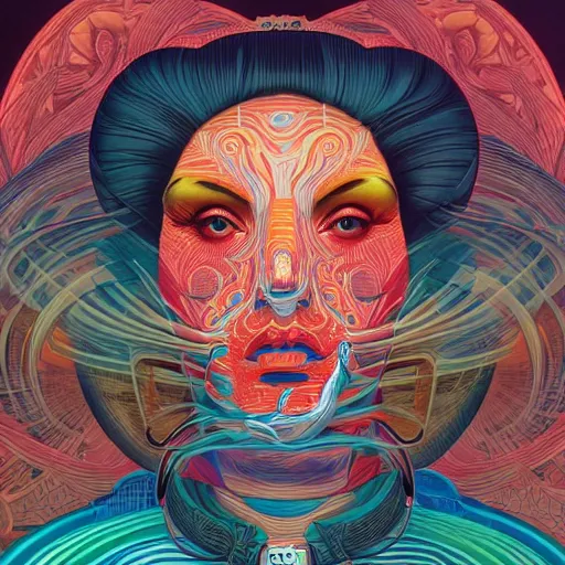 Image similar to portrait of godel's incompleteness theorem, by tristan eaton, victo ngai, peter mohrbacher, artgerm,