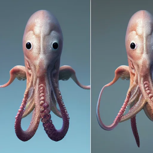 Image similar to hyperrealistic dslr film still of anthropomorphic squid, early cuyler, stunning 8 k octane comprehensive 3 d render, inspired by istvan sandorfi & greg rutkowski & unreal engine, perfect symmetry, dim volumetric cinematic lighting, extremely hyper - detailed, extremely lifelike attributes & lifelike texture, intricate, masterpiece, artstation, stunning