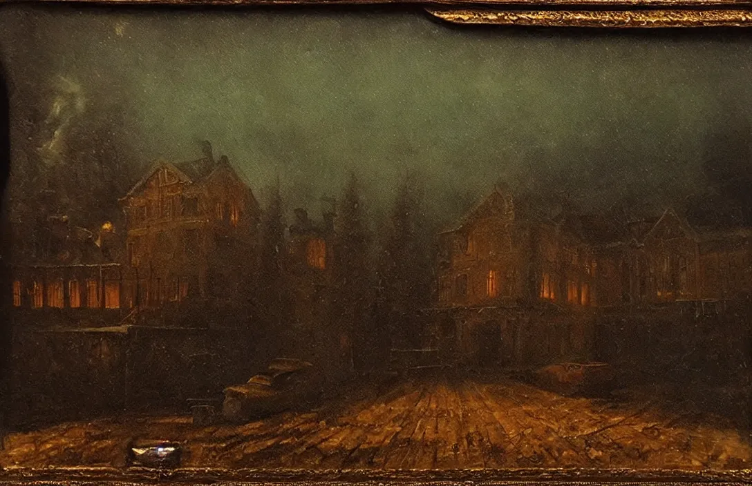 Image similar to embellishments intact flawless ambrotype from 4 k criterion collection remastered cinematography gory horror film, ominous lighting, evil theme wow photo realistic postprocessing the brush strokes merge imperceptibly applied his knowledge of mathematics in his paintings mindscape jan van der heyden