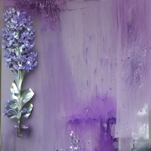 Image similar to crystethereal lavender atrium manipulation layeredinfusion lilac silver silver fuji pastel lilac sparkle fuji surreal creations serene lilac sparkle grey lilac weeping abstract collage