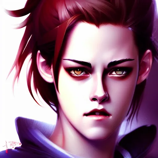 Image similar to buff kristen stewart, portrait shinkai makoto studio ghibli studio key hideaki anno sakimichan stanley artgerm lau rossdraws james jean marc simonetti elegant highly detailed digital painting artstation pixiv