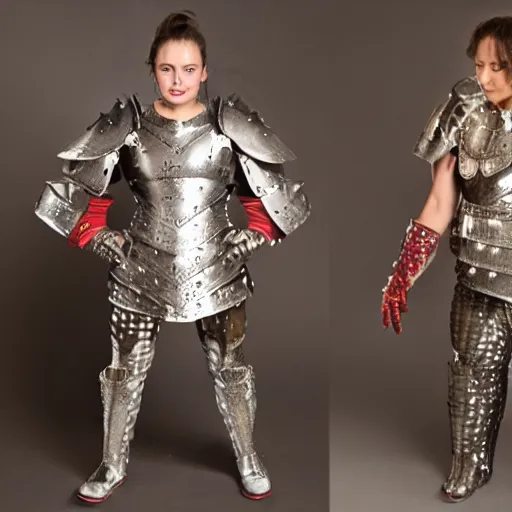 Image similar to armor made for women