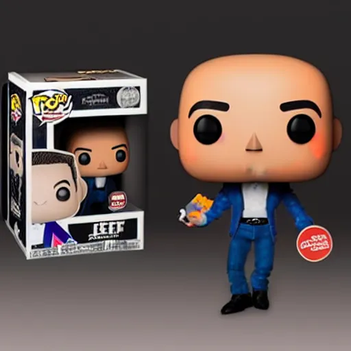 Image similar to “ very very intricate photorealistic photo of a jeff bezos funko pop, detailed studio lighting, award - winning crisp details ”