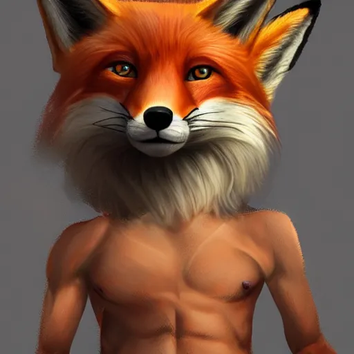 Prompt: A fox wearing a t-shirt and jeans, energetic, dynamic, digital art, highly detailed, FurAffinity, digital fantasy art, 3d