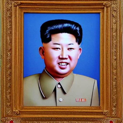 Prompt: north korean portrait photo of marcos,