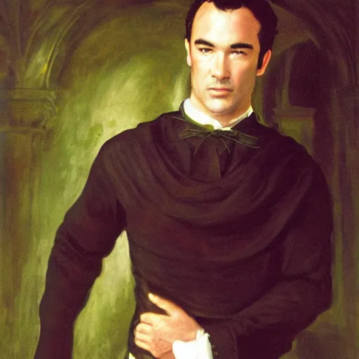 Image similar to cole turner from charmed scene by edwin austin abbey