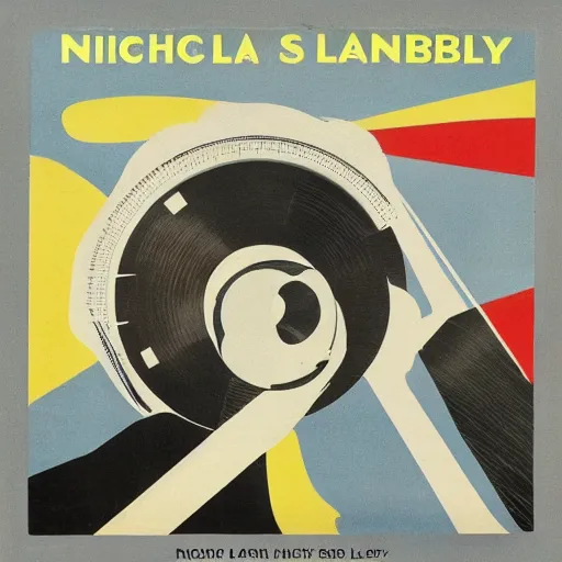 Image similar to 1960s concept album cover for an intended album by Nicholas Lansbury