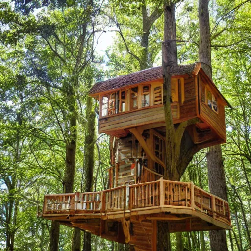 Image similar to treehouse