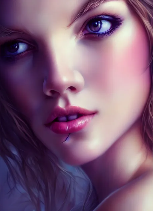 Image similar to a gorgeous female photo, professionally retouched, soft lighting, wearing a feather dress, realistic, smooth face, perfect eyes, wide angle, sharp focus on eyes, 8 k high definition, insanely detailed, intricate, elegant, art by artgerm and wlop