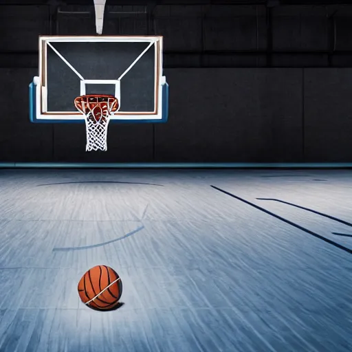 Prompt: a basketball ring and basketball backboard is submerging into a background basketball made of crystal, silk white fabric : : highly detailed, highlights, realistic mirrored refective surfaces, octane render, photo real, detail in 8 k render, highly detailed, cinematic, mood lighting, unreal engine, — volumetric lighting, uplight