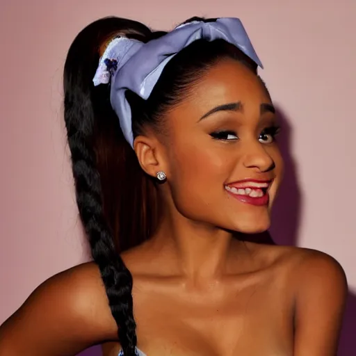 Image similar to african american ariana grande