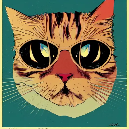 Prompt: delirium anime cat face portrait by petros afshar, tom whalen, laurie greasley, by greg rutkowski