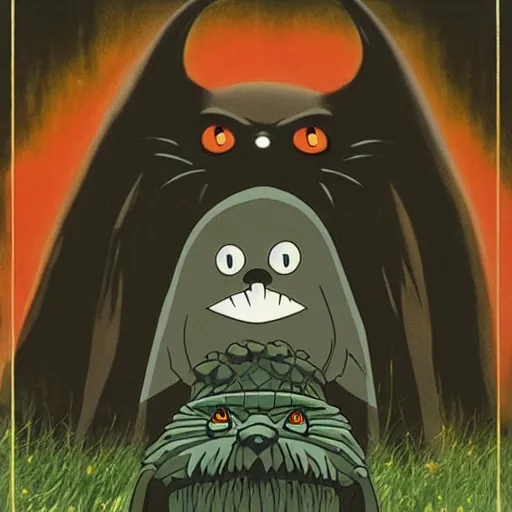 Prompt: the dark lord, by Studio Ghibli