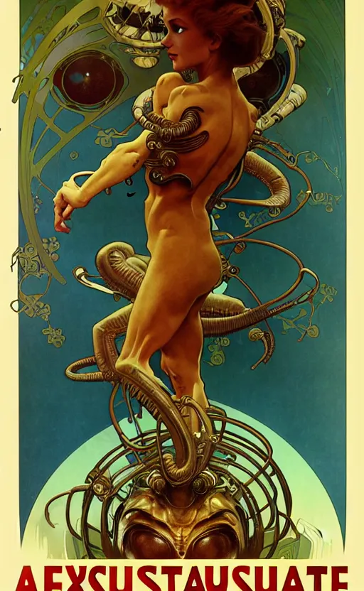 Image similar to exquisite imaginative alien creature poster art, humanoid, movie art, by lucusfilm, weta studio, alphonso mucha, james jean, frank frazetta, 8 k, denoised