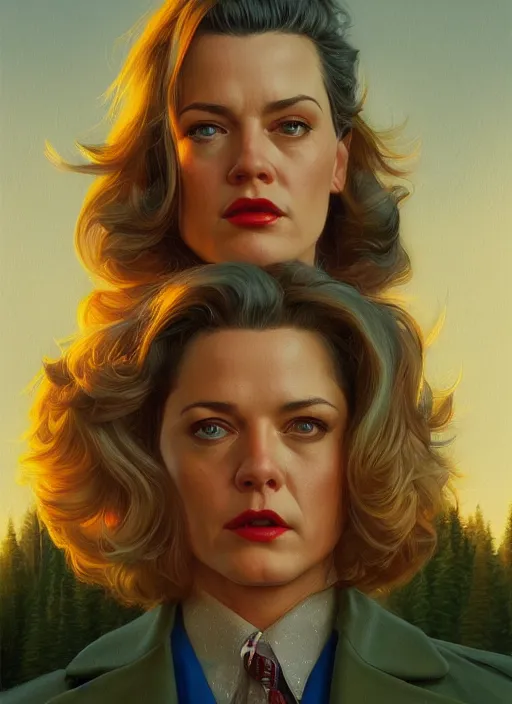 Image similar to twin peaks movie poster art, highly detailed, digital painting, artstation, concept art, smooth, sharp focus, illustration, artgerm, donato giancola, joseph christian leyendecker, wlop