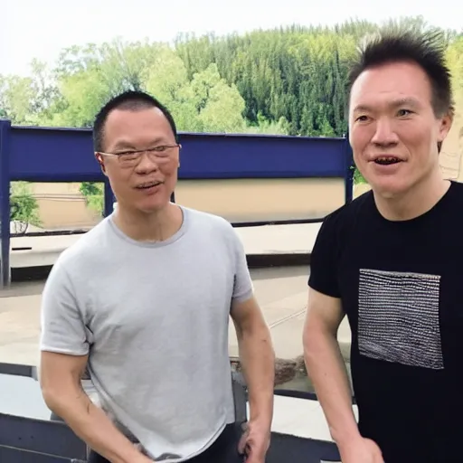 Image similar to bruce pon and trent mcconaghy