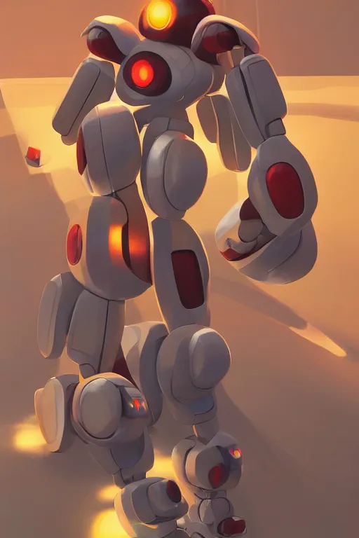 Image similar to metabots medabots medarotto medarot robot minimalist comics, behance hd by jesper ejsing, by rhads, makoto shinkai and lois van baarle, ilya kuvshinov, rossdraws global illumination ray tracing hdr radiating a glowing aura