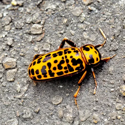 Prompt: undiscovered species of beetle