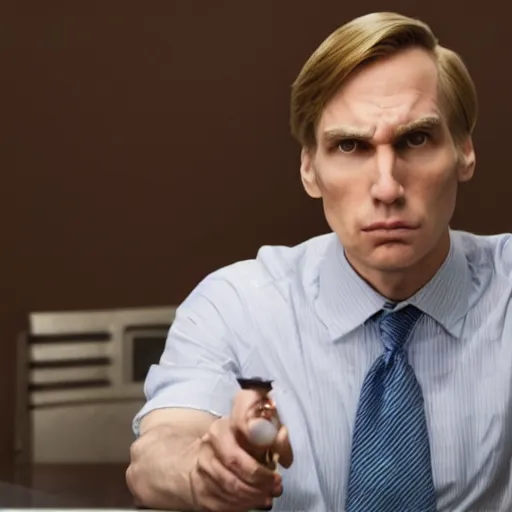 Image similar to Live Action Still of Jerma in Better Call Saul, real life, hyperrealistic, ultra realistic, realistic, highly detailed, epic, HD quality, 8k resolution, body and headshot, film still