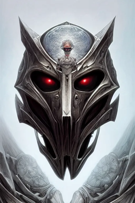 Prompt: anthropomorphic pentagon head in white darkchief ryan reynolds hydrargent, intricate, elegant, highly detailed cute animal, wide angle, digital painting, artstation, concept art, sharp focus, illustration, art by artgerm, bob eggleton, stephen hickman, richard corben, wayne barlowe, greg rutkowski, alphonse mucha, 8 k